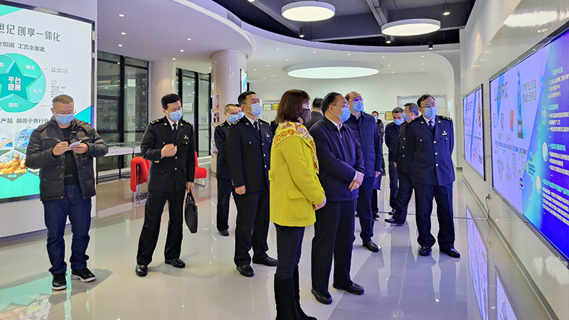 海關總署調研洛斯特制藥